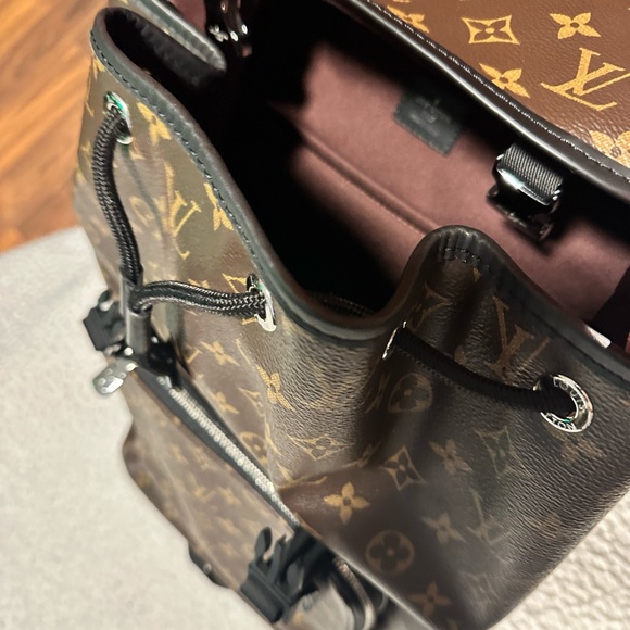 SOLD - Louis Vuitton Monogram Macassar Zack backpack - Picture 7 of 11